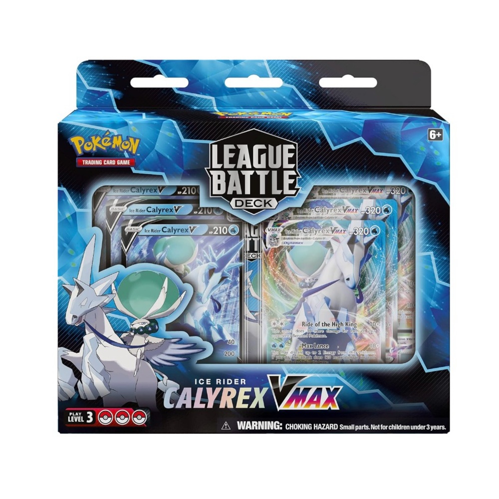 NWT Pokemon League Battle Deck - Ice Rider Calyrex VMAX